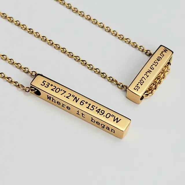 Lovebomb personalised necklace