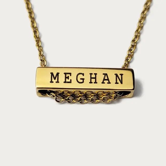 Name necklace with name Megan