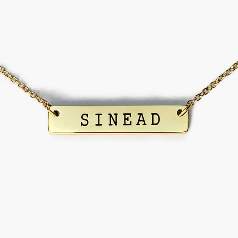 Flat Bar Necklace – photo 2