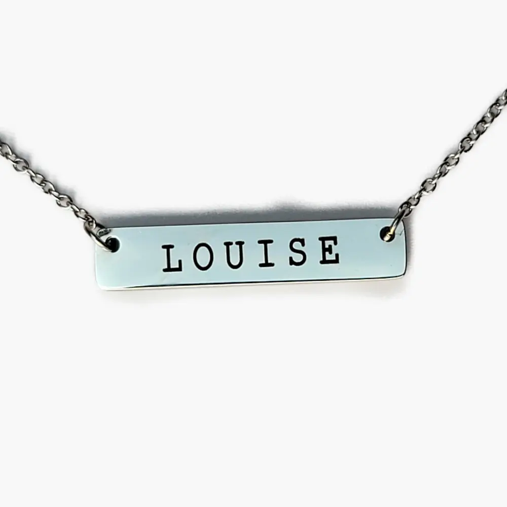 Flat Bar Necklace – photo 6