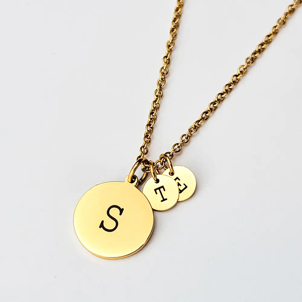 Multi Disc Necklace