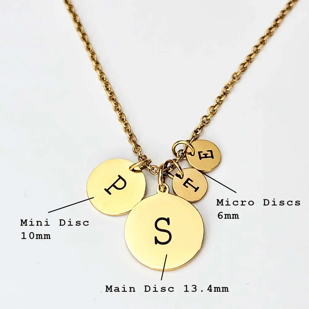 Multi Disc Necklace – photo 2