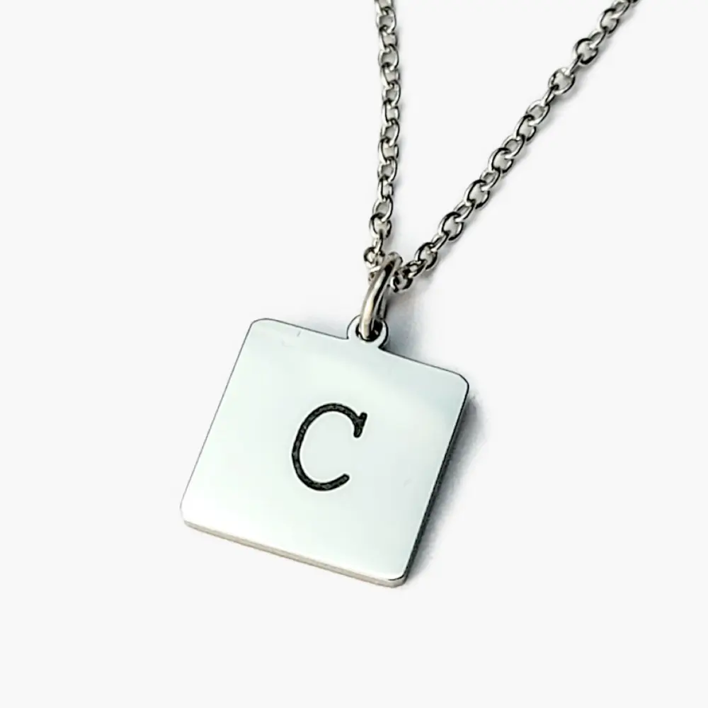 Square Pendant Necklace – photo 2
