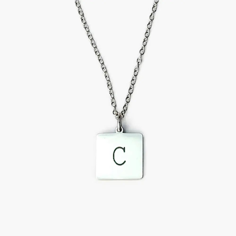 Square Pendant Necklace – photo 4